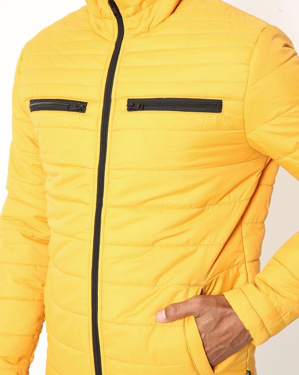 Quilted Puffer Jacket with Insert Pockets JioMart