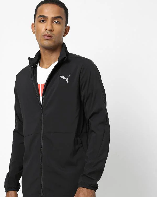Run Fav ZipFront Track Jacket with Zipper Pockets JioMart