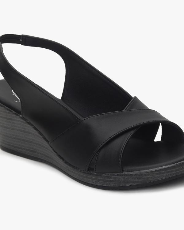 strappy open toe wedges