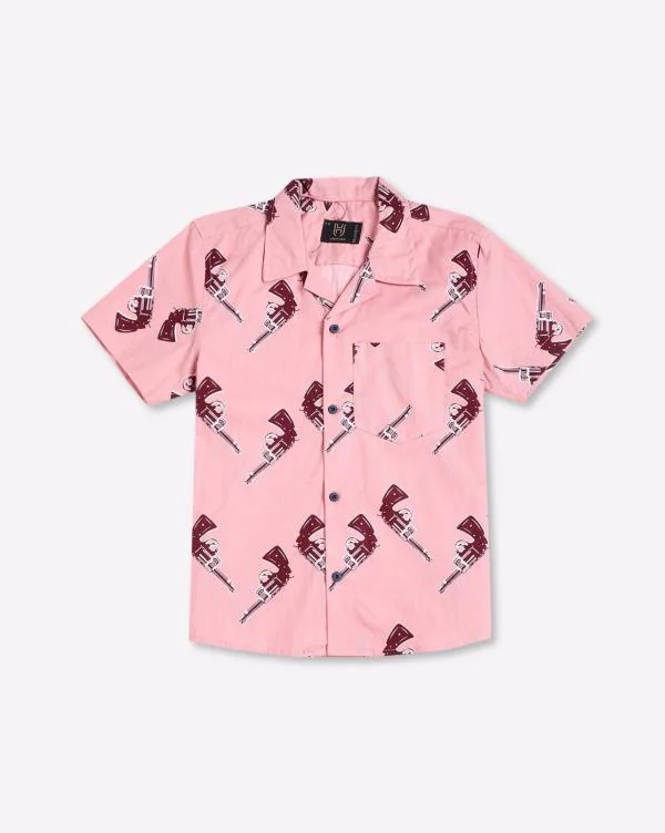 Gun Print Shirt & Shorts Set JioMart