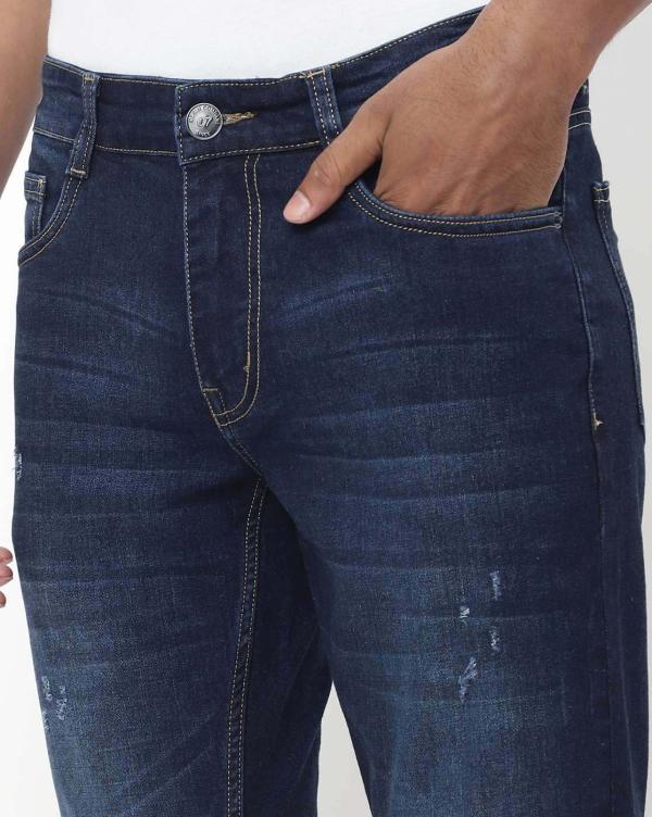 MidWash Distressed Jeans JioMart