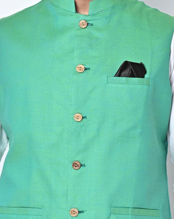 Nehru Jacket with Welt Pockets JioMart