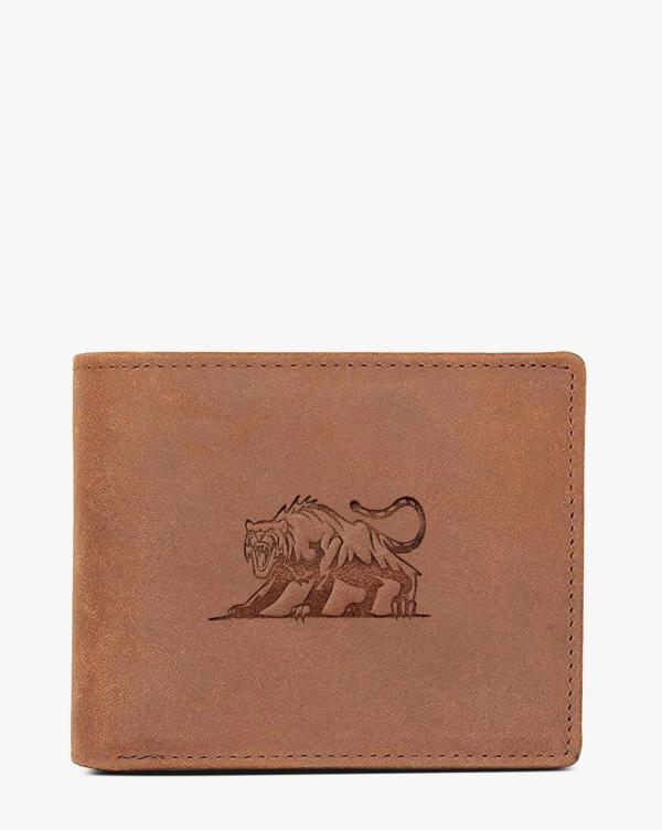 Logo Embossed Leather BiFold Wallet JioMart