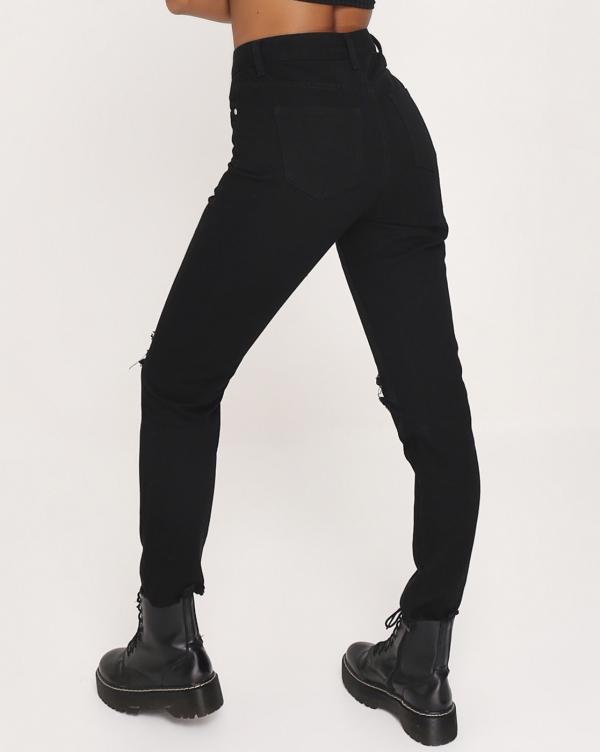 Slim Fit Distressed Jeans JioMart