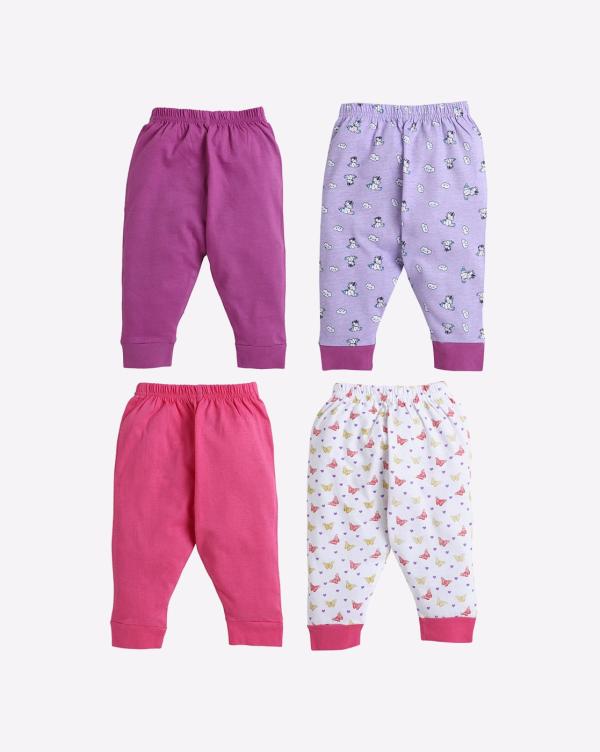 Pack of 4 Printed Jogger Pyjamas JioMart