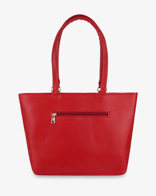 Quilted Shoulder Bag with Bow Applique JioMart