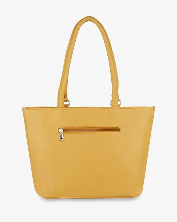 Quilted Shoulder Bag with Bow Applique JioMart