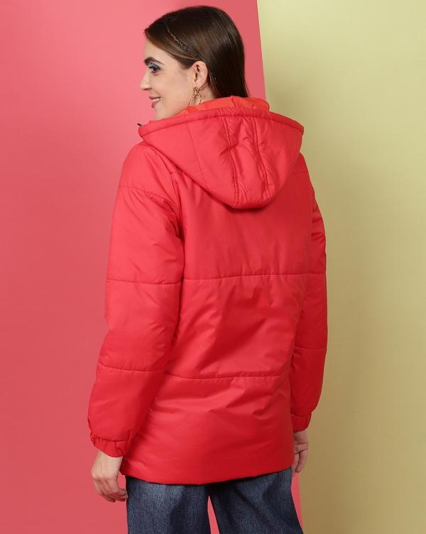 Quilted Jacket with Detachable Hood JioMart