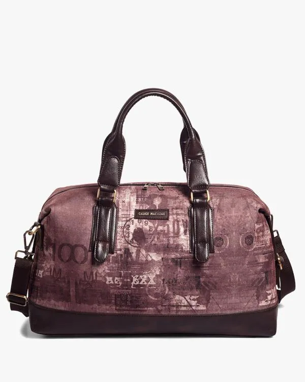 Graphic Print Duffel Bag with Detachable Strap JioMart