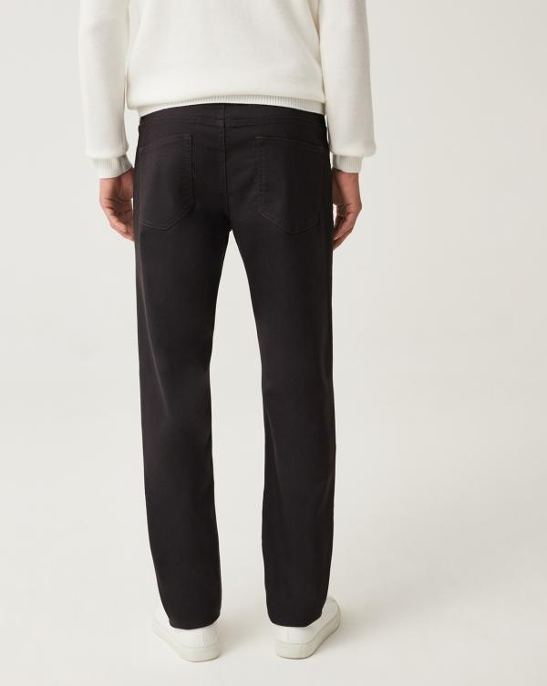 Straight FlatFront Trousers with Insert Pockets JioMart