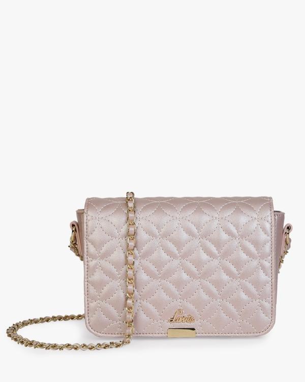 Quilted Sling Bag with Flap Closure JioMart