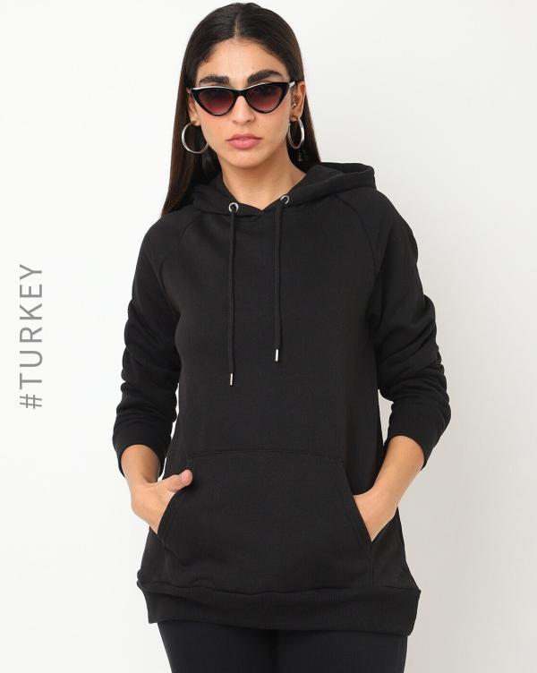 Hoodie with Kangaroo Pocket JioMart