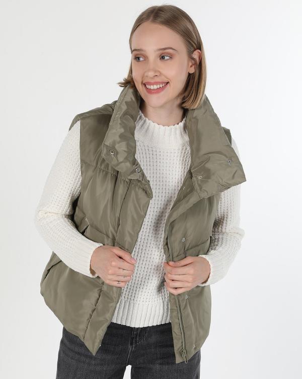 Quilted ZipFront Gilet Jacket JioMart