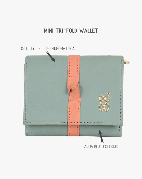 TriFold Wallet with SnapButton Closure JioMart