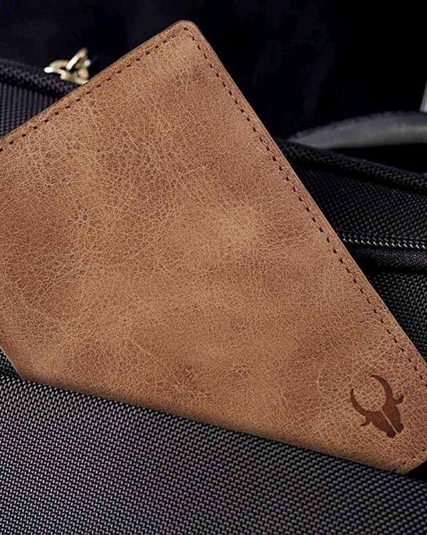 Embossed Logo Leather Passport Holder JioMart