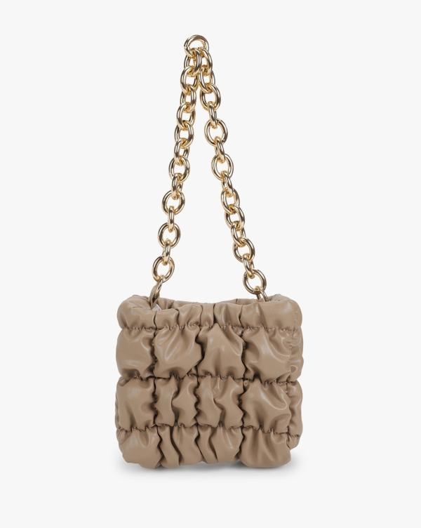 Quilted Shoulder Bag with Chain Strap JioMart