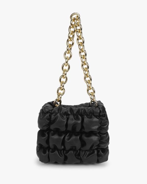 Quilted Shoulder Bag with Chain Strap JioMart