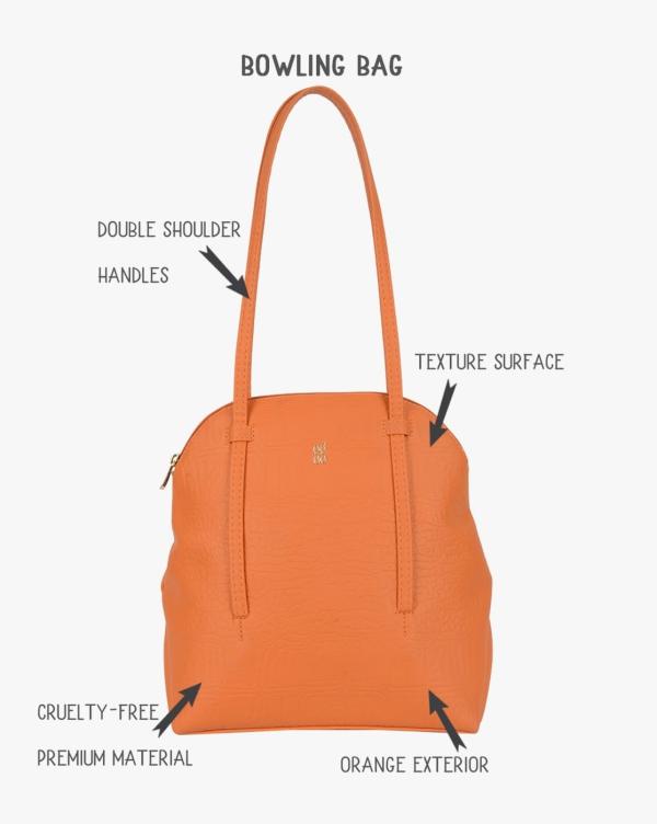 Bowling Bag with Metal Accent JioMart