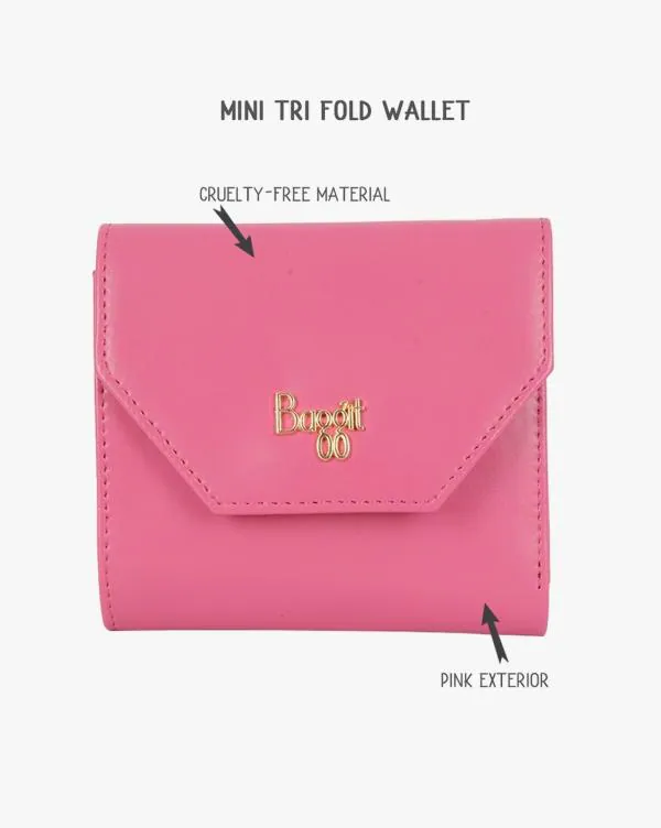 TriFold Wallet with SnapButton Closure JioMart