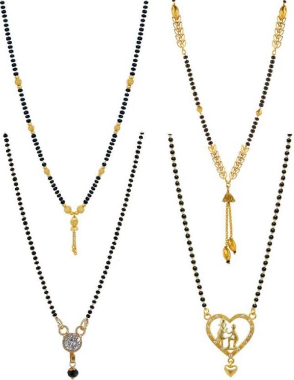 Brandsoon Gold plated Brass Mangalsutra JioMart