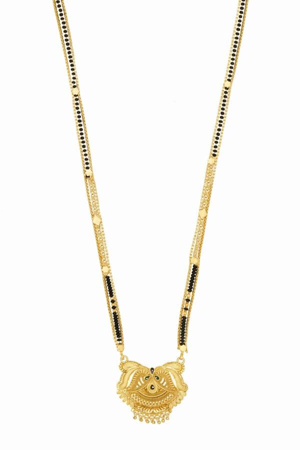 Ramdev Art fashion jewellery Stylish alloy Mangalsutra for Women Copper