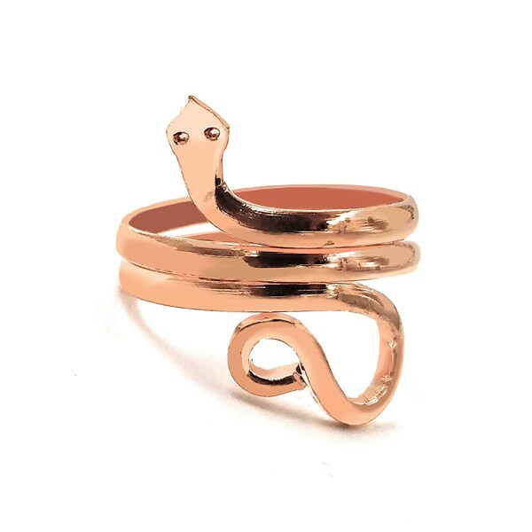 SHINDE EXPORTS Copper Snake Ring Pure for Men and Women JioMart