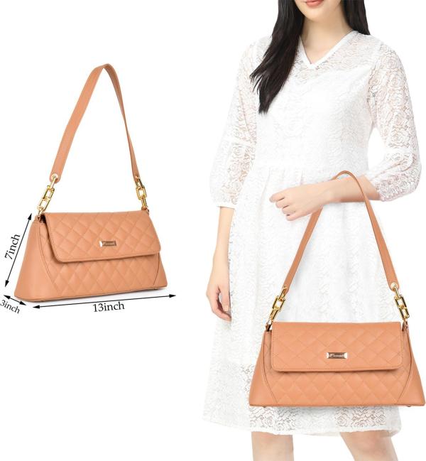 Fommil Women Tan Shoulder Bag JioMart