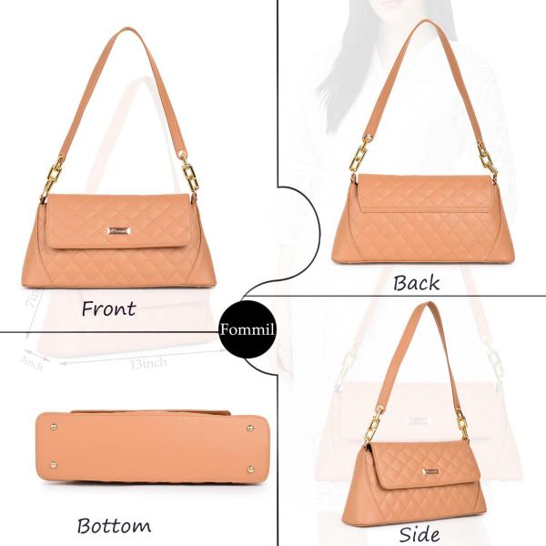 Fommil Women Tan Shoulder Bag JioMart