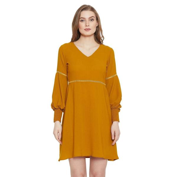 PANIT Women Yellow Dresses JioMart