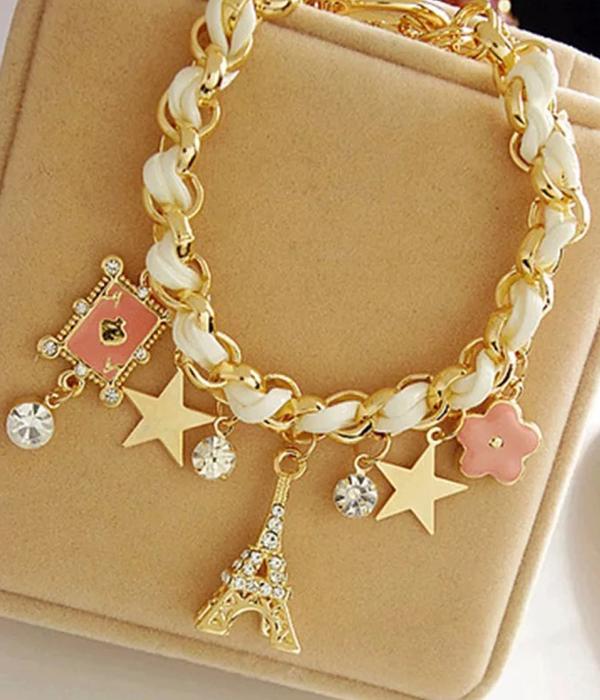 Vembley Alloy Goldplated Charm Bracelet JioMart