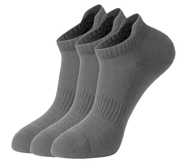Enjoy Men Black Cotton Ankle Length Socks (Pack of 3) JioMart