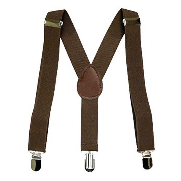 Bilanca Men Brown Leather Belt Suspenders JioMart