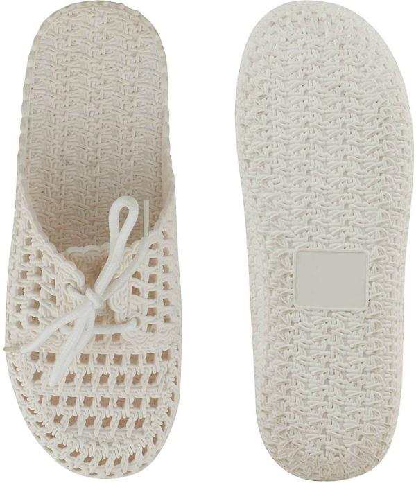 Kickonn Women Slides (White)size 6 - JioMart