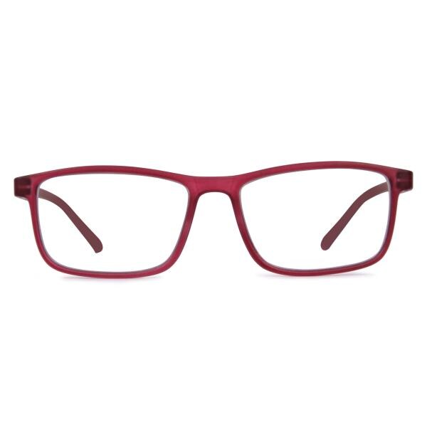 AFERELLE Anti Glare and Blue Cut Rectangular Full Rim Computer Glass