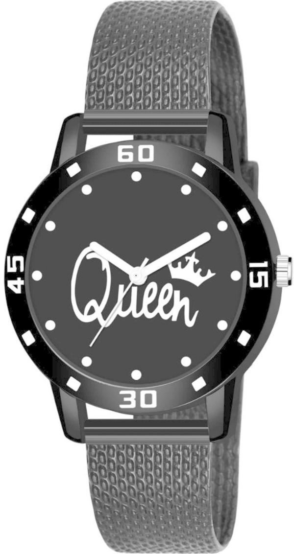 Bolun Analog Black Dial Black Strap Watch For Women JioMart