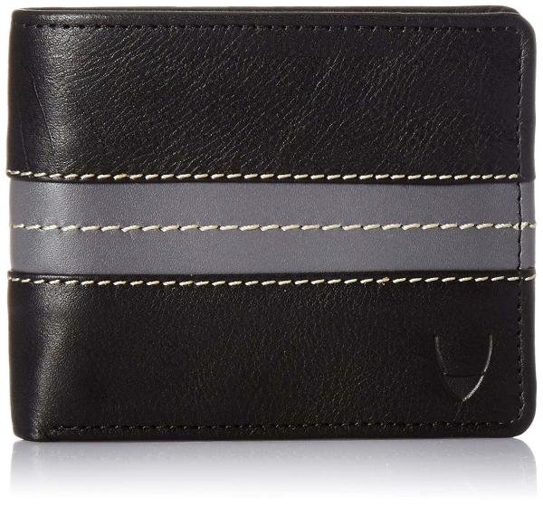 Hidesign Men Black Leather Wallet JioMart