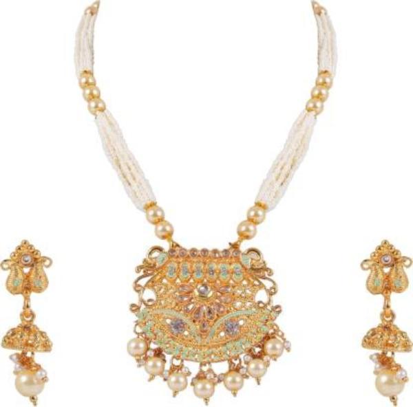 khetlazee Gold Plated Alloy Jewel Set (kh2151) JioMart