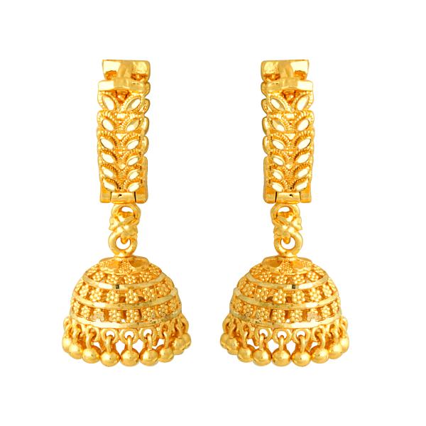 MEENAZ Traditional Temple One Gram Gold Brass Copper South Indian Screw