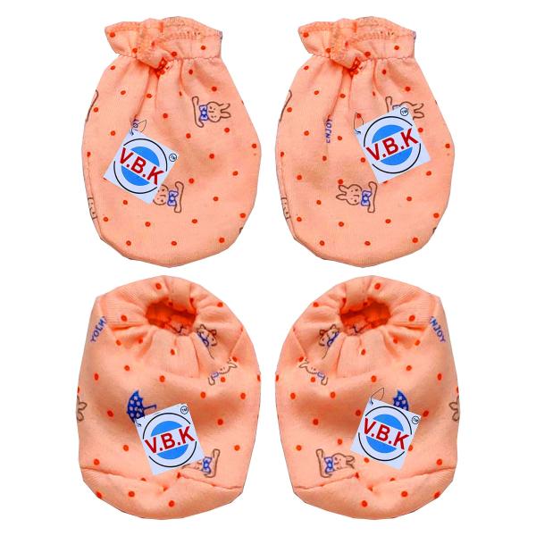 V. B. K Mittens And Booties Combo 0 6 Months (Pack Of 12) JioMart