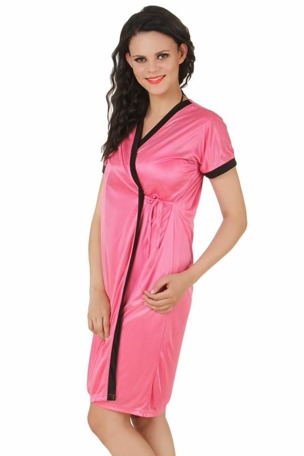 Fasense Women Satin Sleepwear & Nightwear Babydoll Slip Set JioMart
