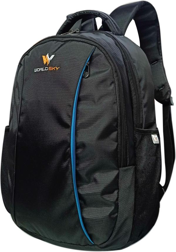 WORLDSKY Men's BagPacks 25 L Backpack (Black) JioMart