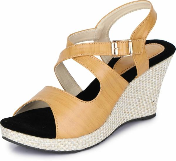 R Dezino's Trendy Beige Heel Sandals For Women JioMart