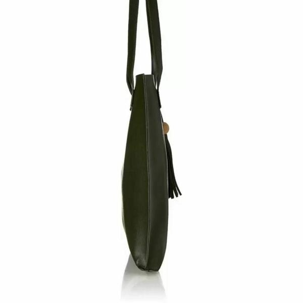 Fargo Green Leather Shoulder Bag JioMart