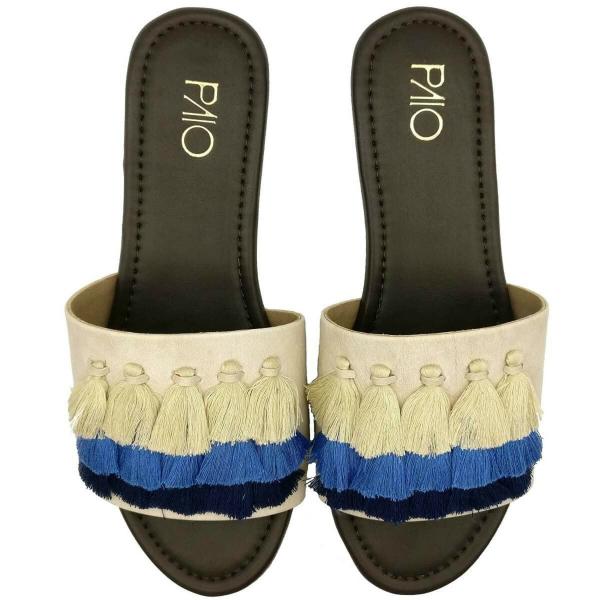 Paio Women Tassel Slip On (Cream) JioMart