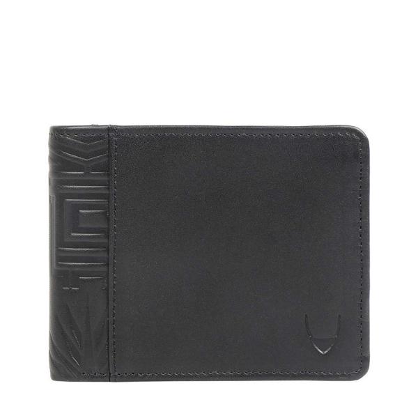 Hidesign Men Black Leather Wallet JioMart