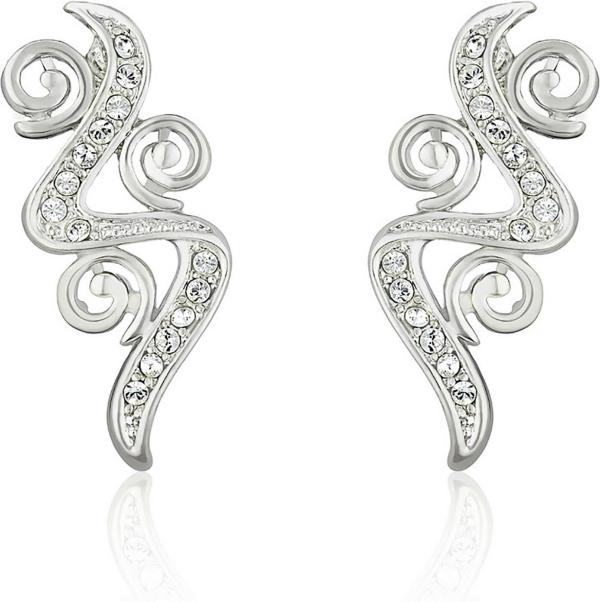 Mahi Women Rhodium Plated Brass, Alloy Jewellery Set (White) JioMart