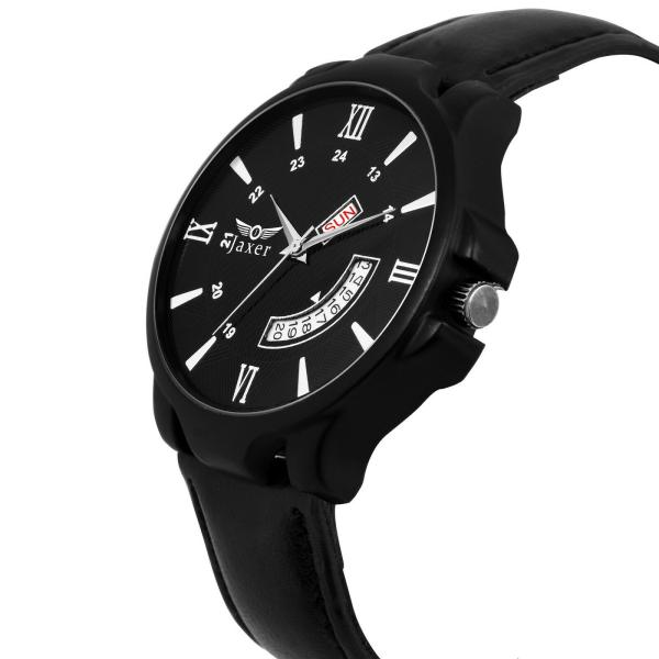 Jaxer Black Day & Date Dial Analog Men's Watch JioMart
