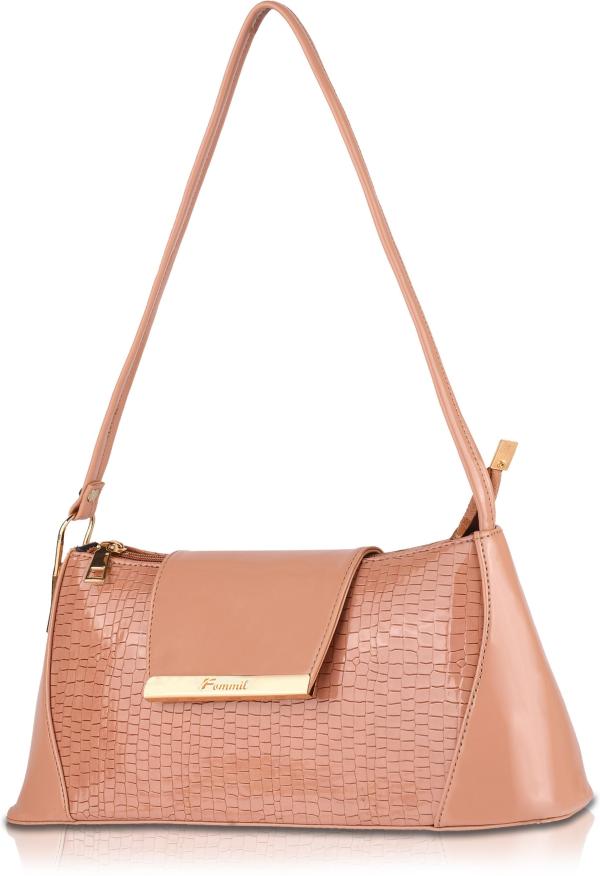 Fommil Women Tan Shoulder Bag JioMart