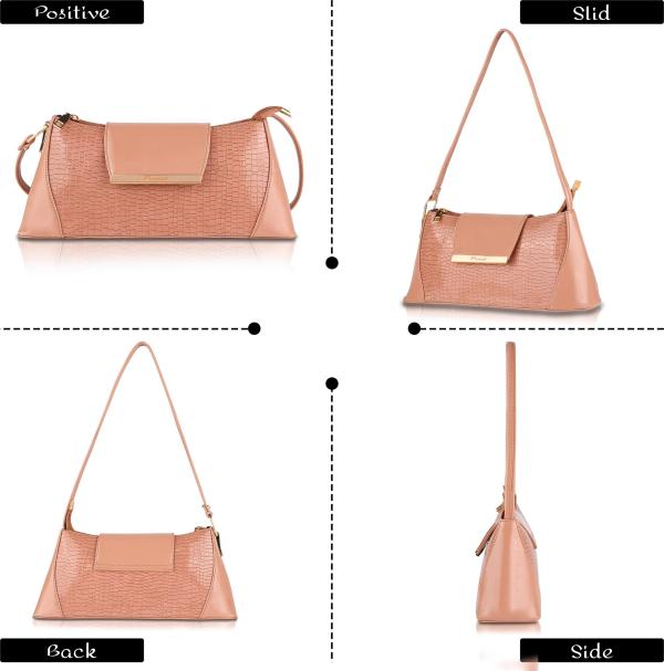 Fommil Women Tan Shoulder Bag JioMart