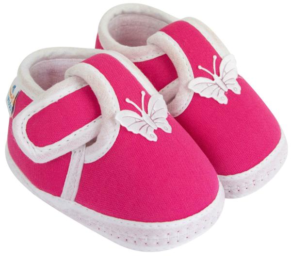 Neska Moda 0 To 3 Months Butterfly Velcro Baby Booties JioMart